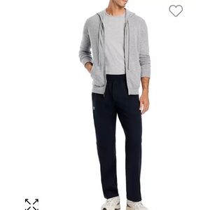 Cashmere Zip Front Hoodie
